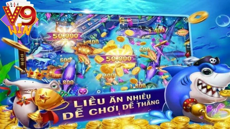 Bắn Cá Oneshot V9WIN - Tựa game bắn cá siêu hot 2025 2 Bắn cá Oneshot là một game đơn giản nhưng dễ gây nghiện