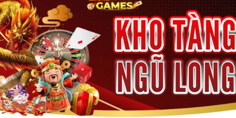 Kho tàng ngũ long V9WIN - Xu hướng quay hũ hấp dẫn hiện nay 13 kho tang ngu long v9win 3
